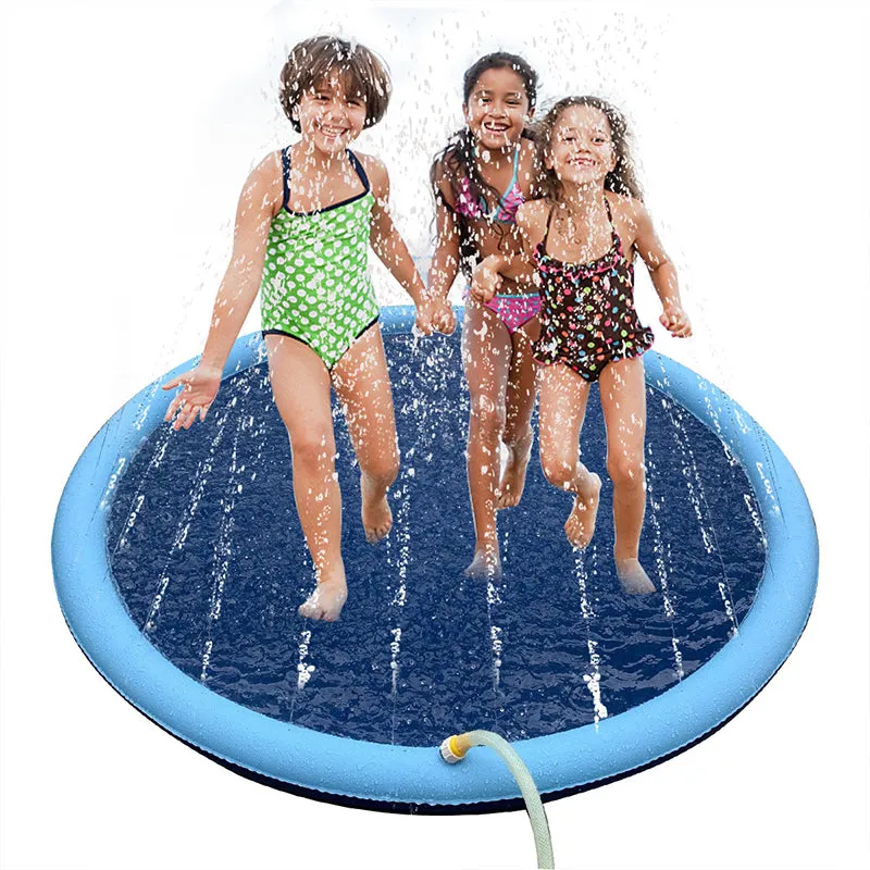 170*170cm Pet Sprinkler Pad Play Cooling Mat Swimming Pool