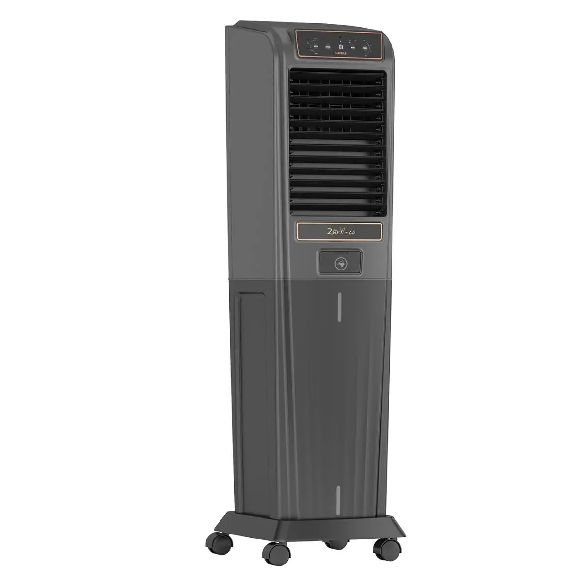 Havells Zurii 60 L Tower Air Cooler 60 L Black Grey GHRACCHE060