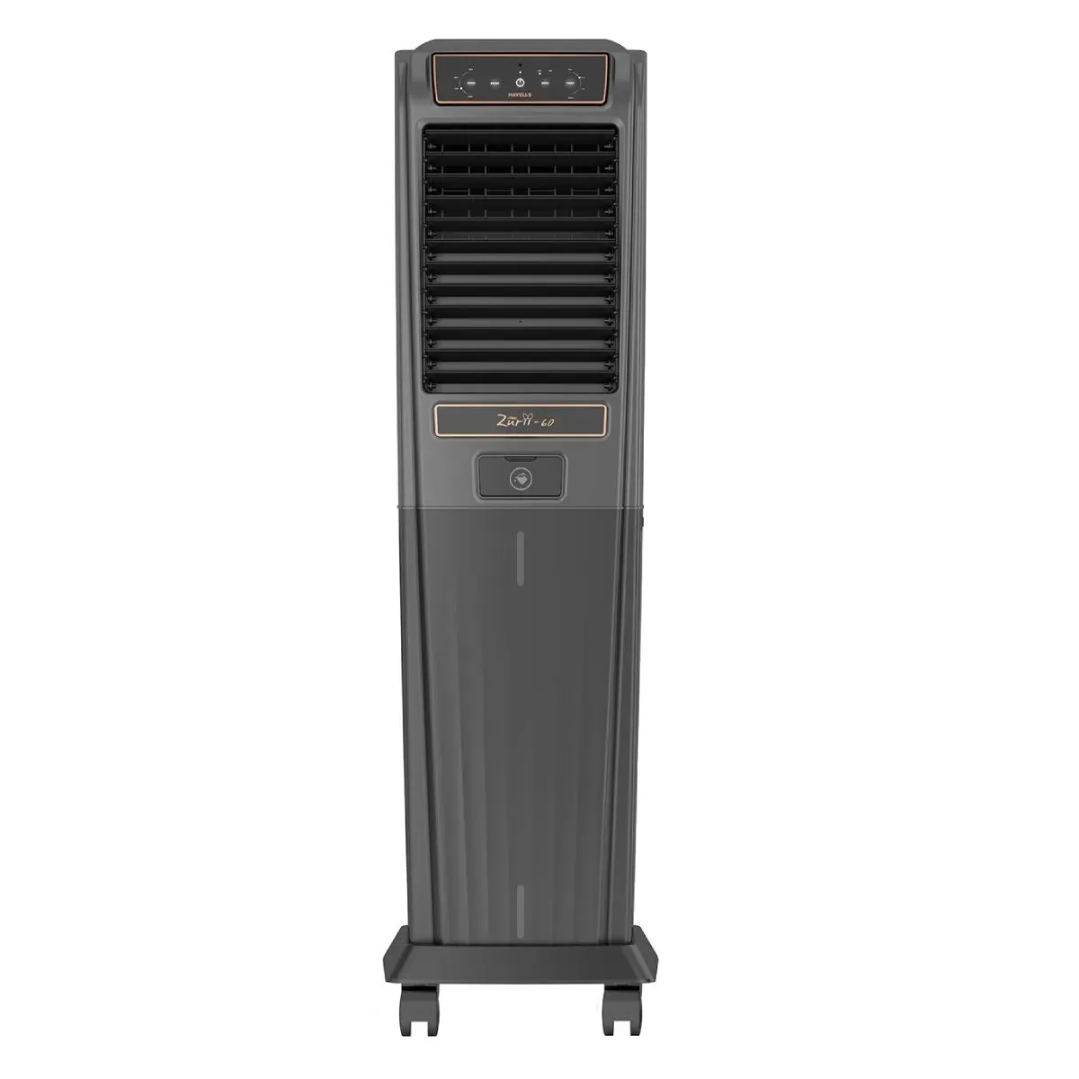 Havells Zurii 60 L Tower Air Cooler 60 L Black Grey GHRACCHE060