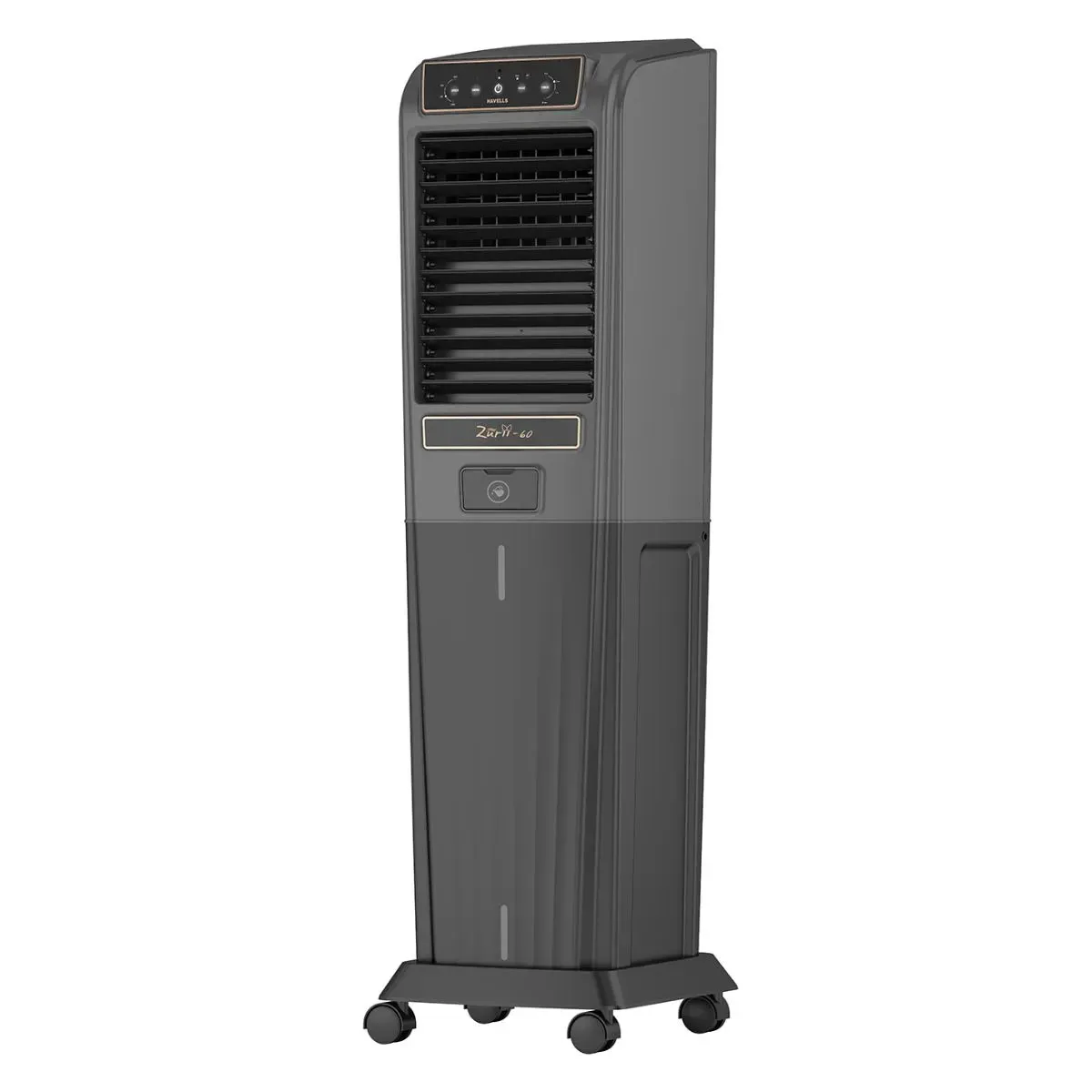 Havells Zurii 60 L Tower Air Cooler 60 L Black Grey GHRACCHE060