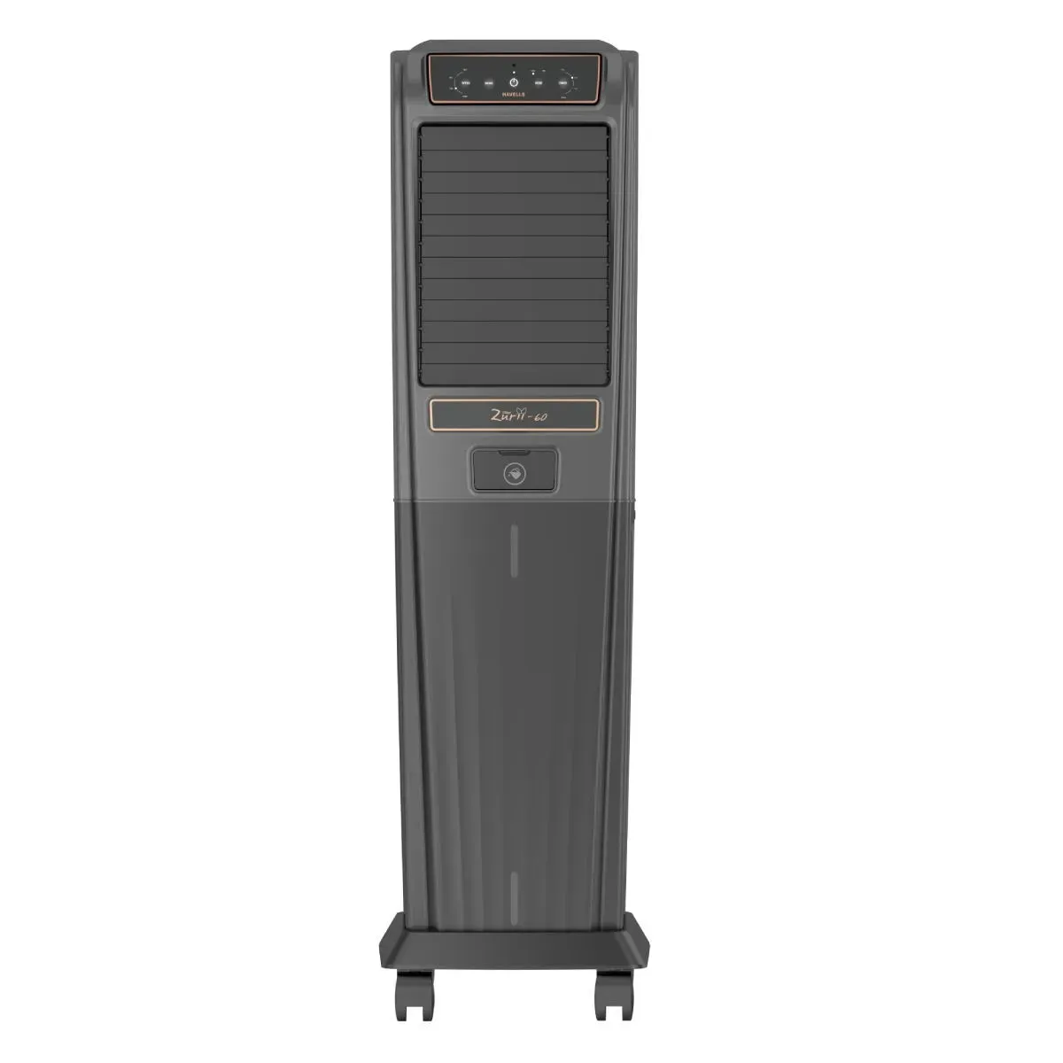 Havells Zurii 60 L Tower Air Cooler 60 L Black Grey GHRACCHE060
