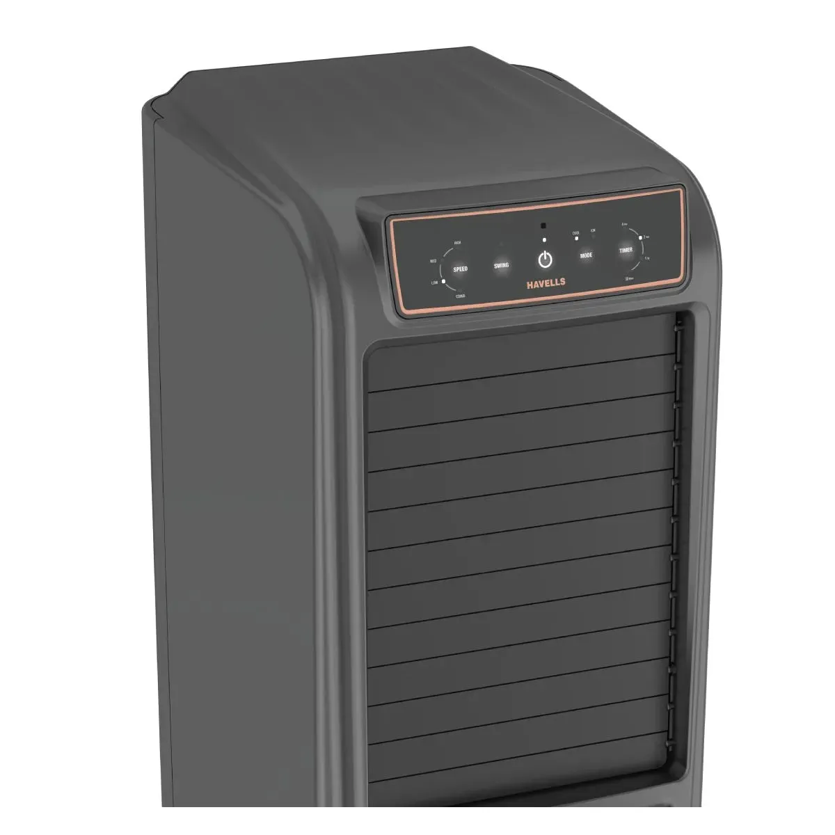 Havells Zurii 60 L Tower Air Cooler 60 L Black Grey GHRACCHE060