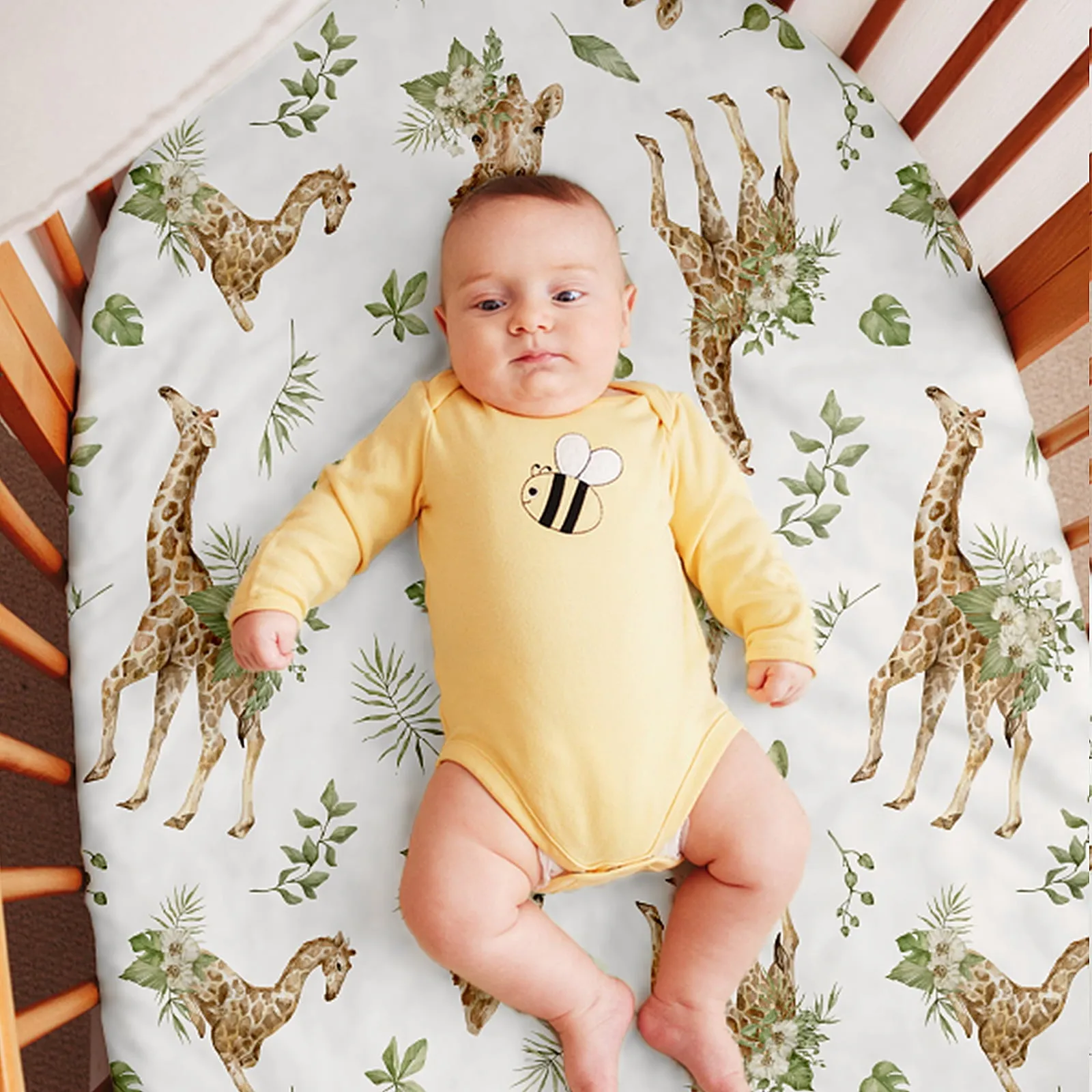 Safari Crib Mattress Cover set of 2