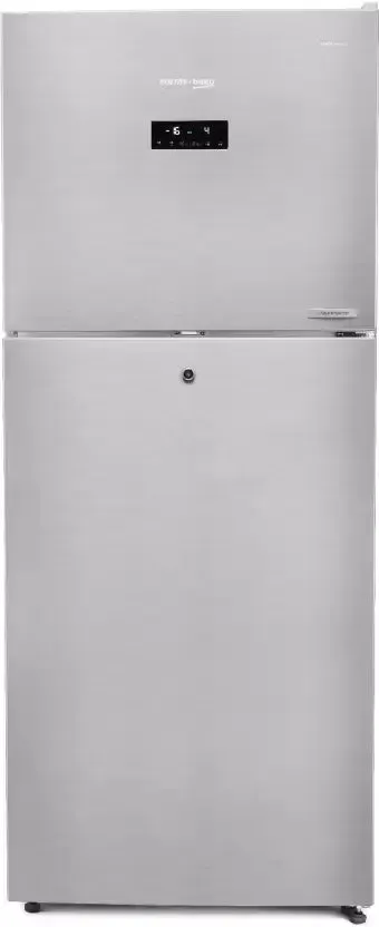 Voltas Beko RFF4653XPCF 432 L Frost Free Double Door Top Mount 2 Star Refrigerator  (PET INOX)